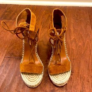 Joie Suede Espadrilles. Size 36.5. Never worn
